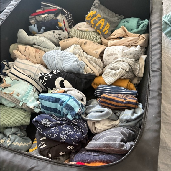 Baby Boy Clothing Bundle – 3–6 Months 🩵Everything You Need!